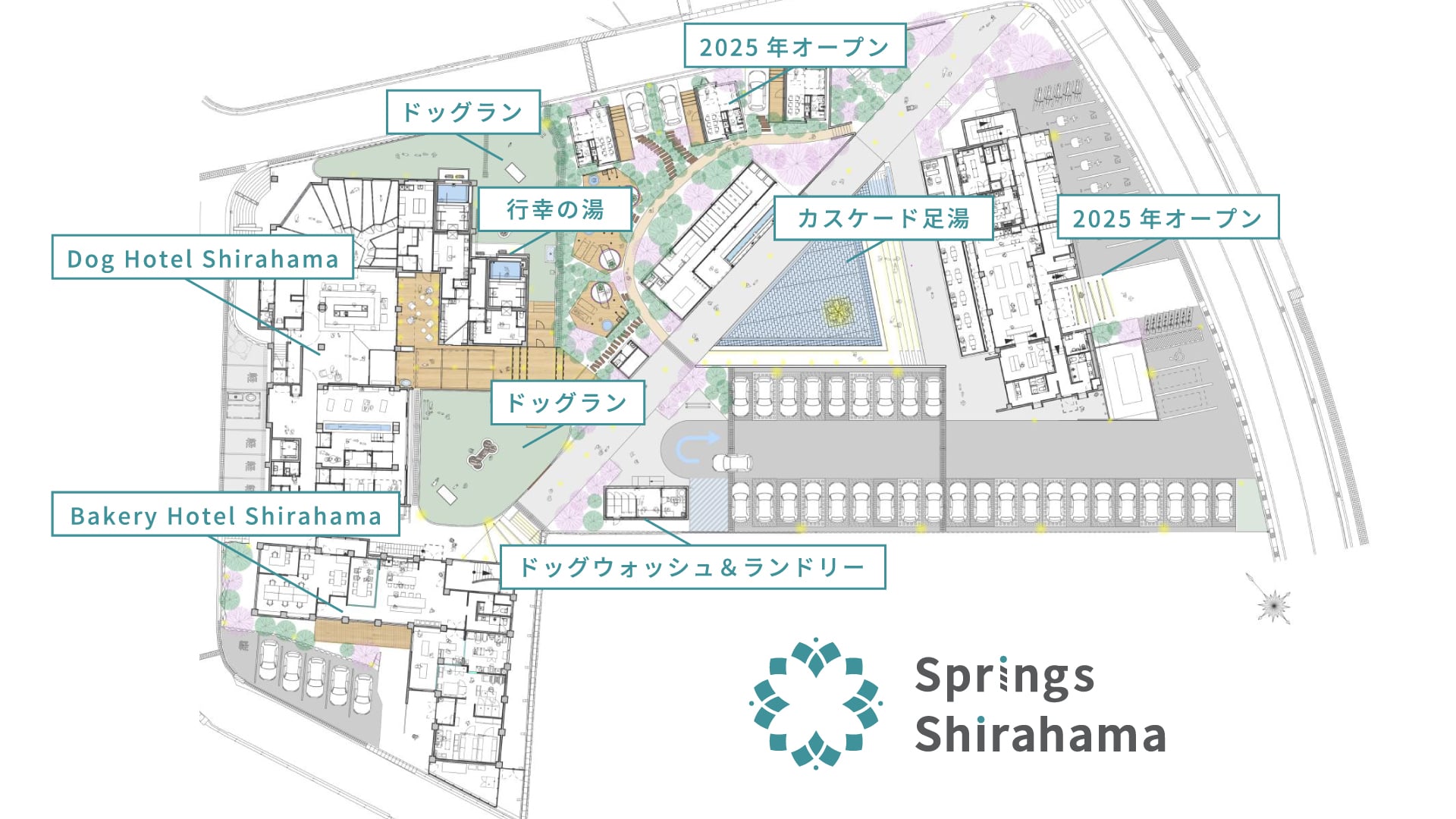 Springs Shirahama MAP画像